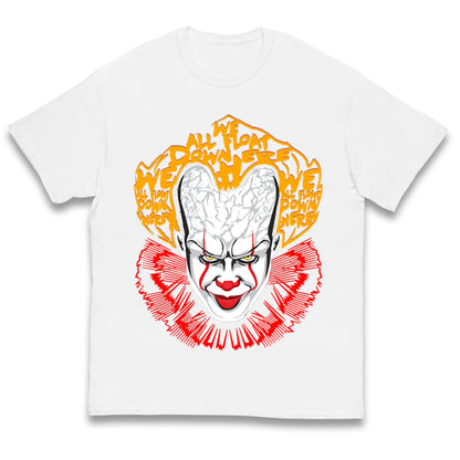 Pennywise Scary Clown Halloween T Shirt
