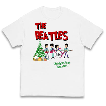 beatles christmas t shirt