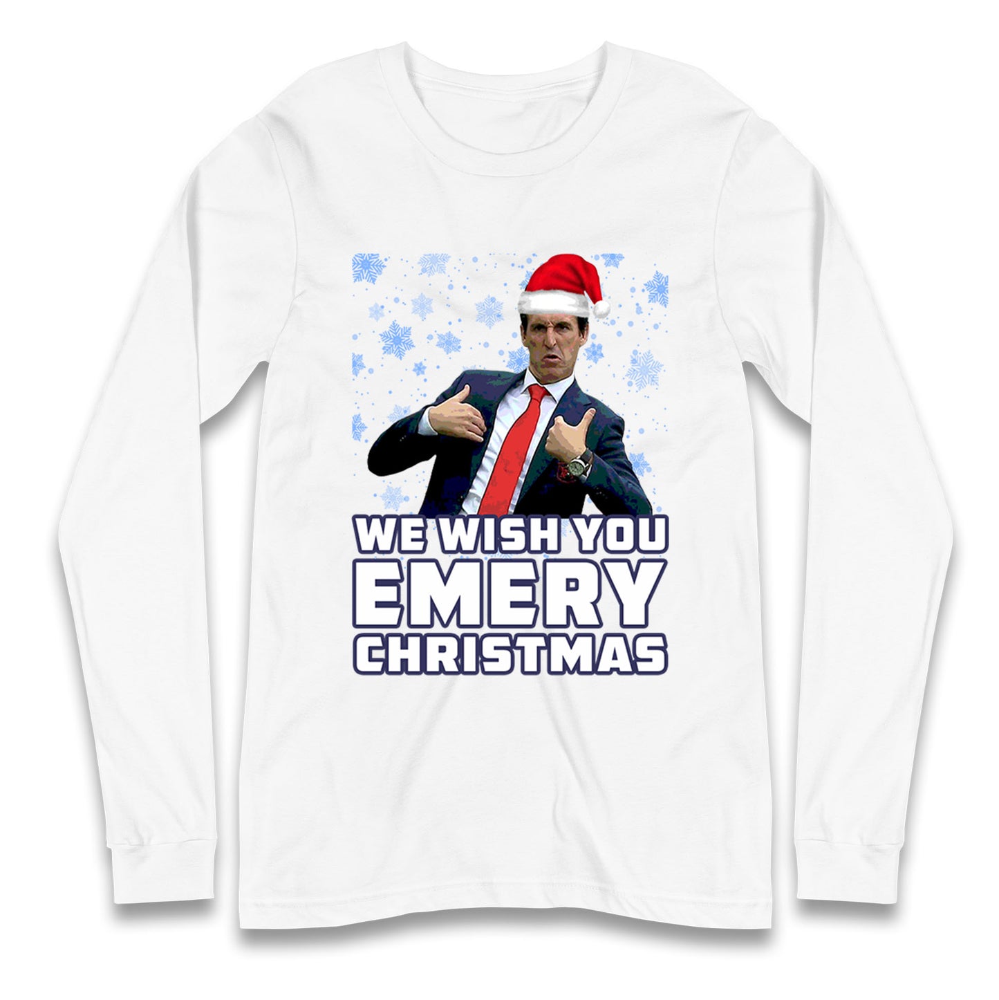 We Wish You Emery Christmas Long Sleeve T Shirt