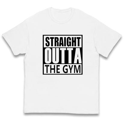 Staight Outta The Gym Kids T Shirt