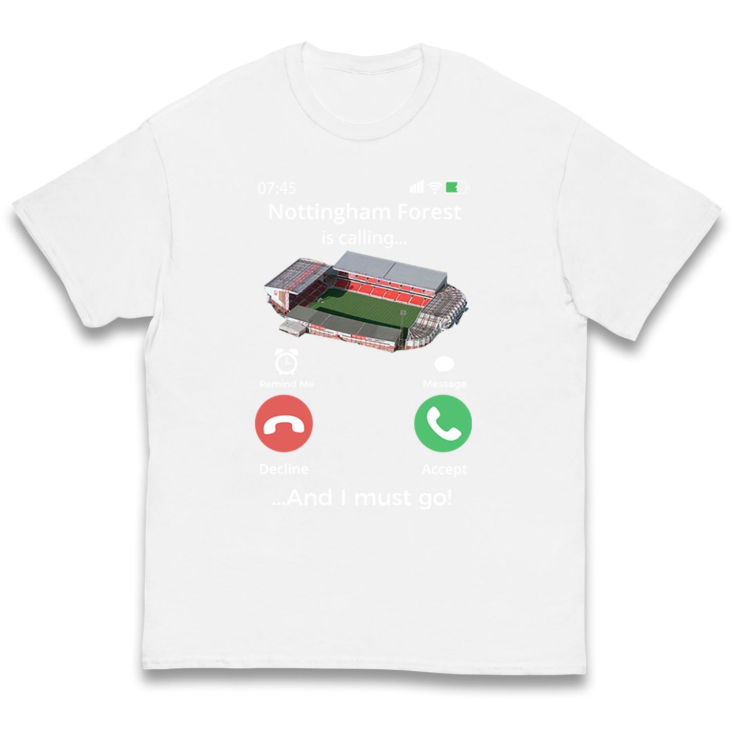 nottingham forest t shirt kids