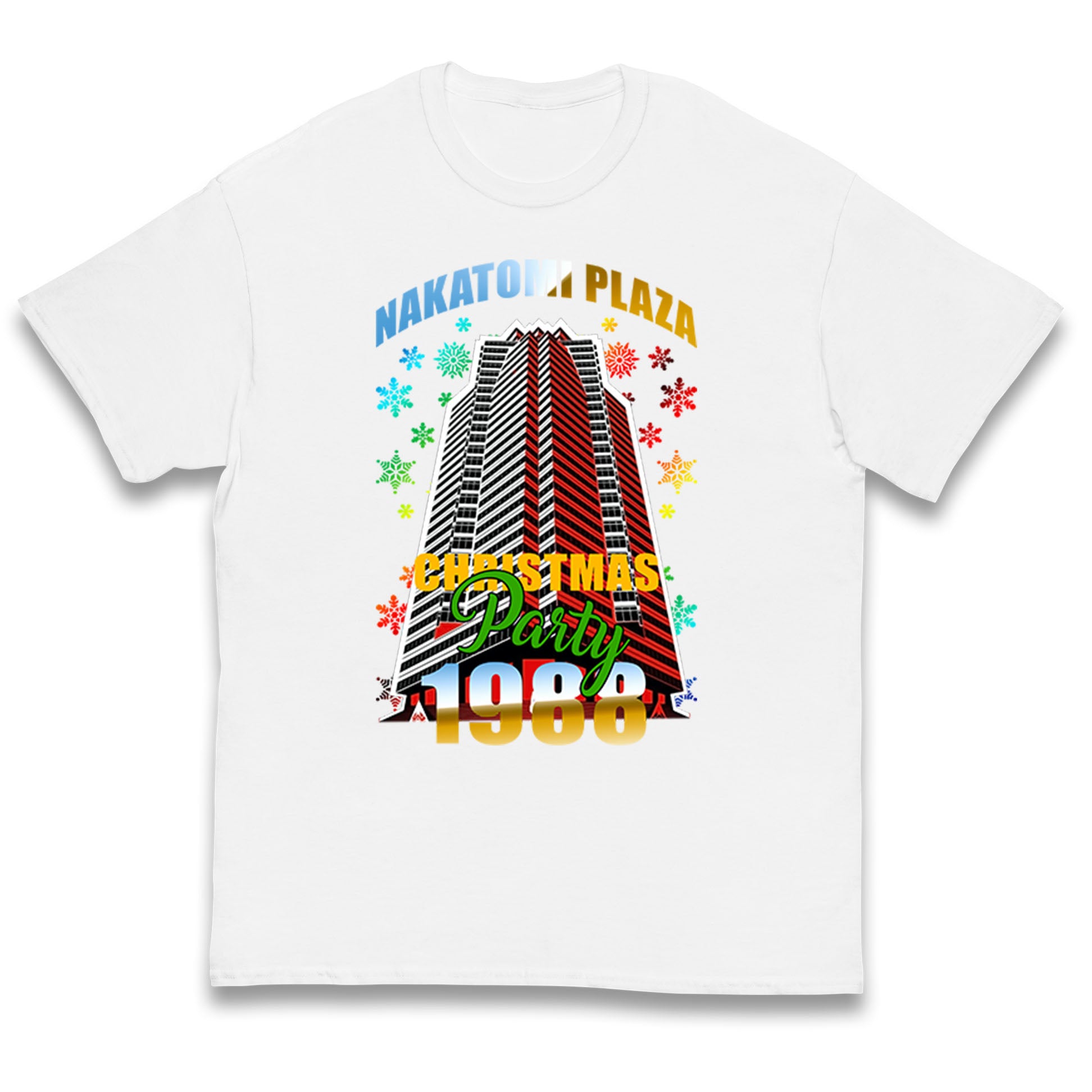 nakatomi plaza christmas t shirt