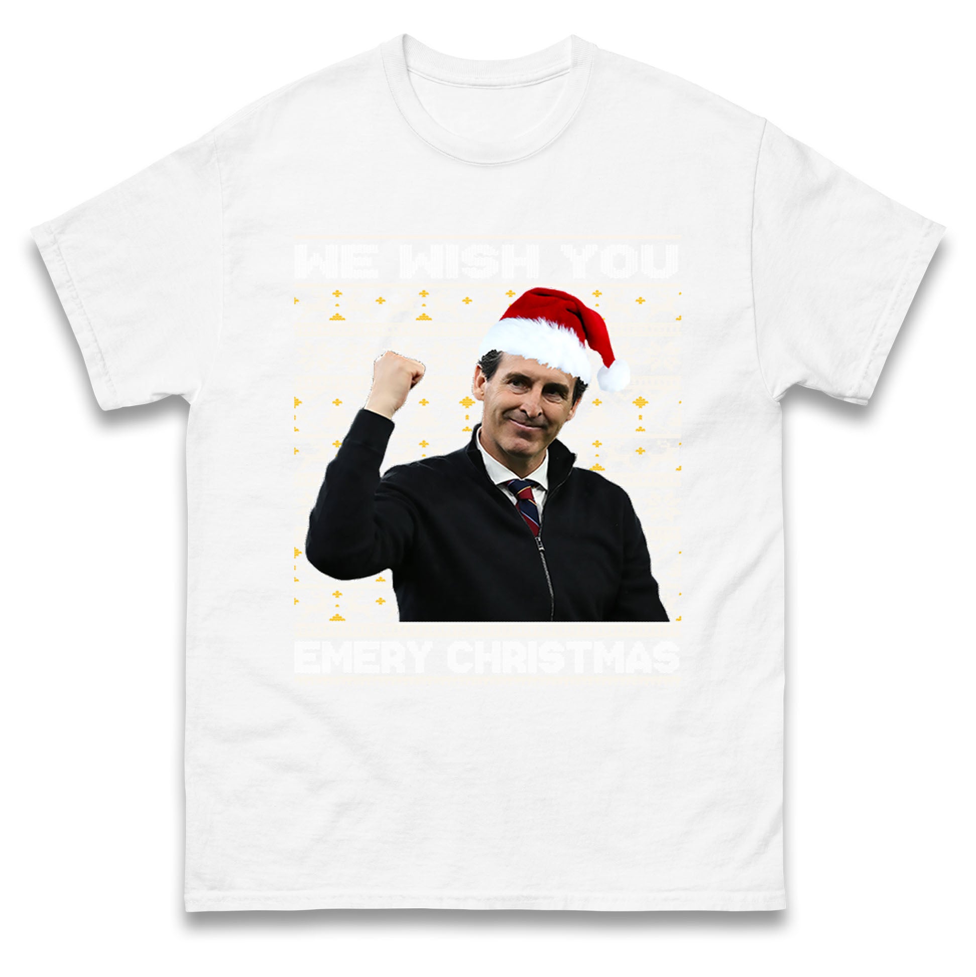 unai emery christmas t shirt