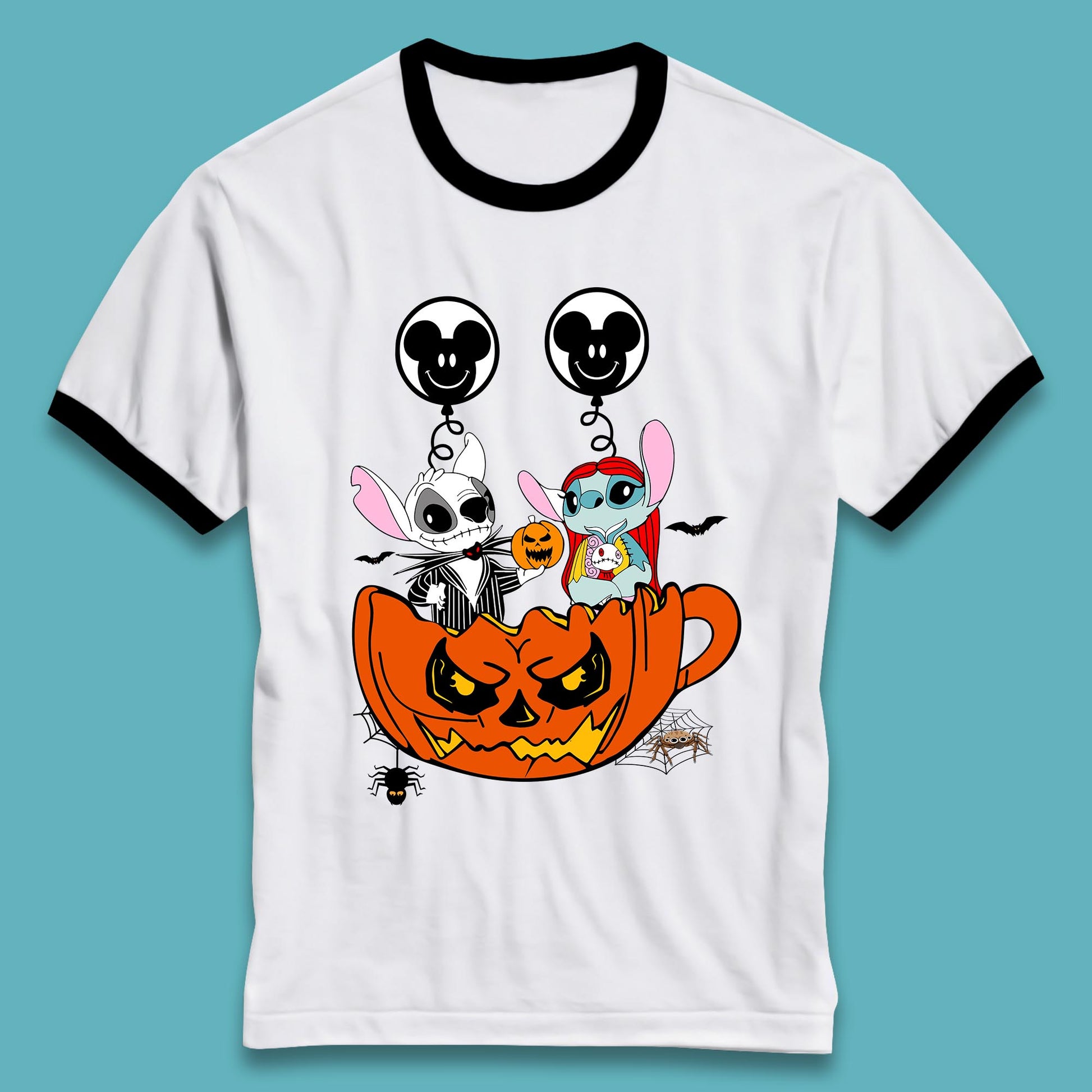 jack and sally ringer t shirt