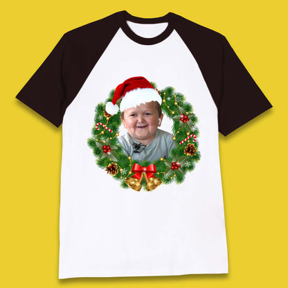 Santa Hasbulla Christmas Baseball T-Shirt