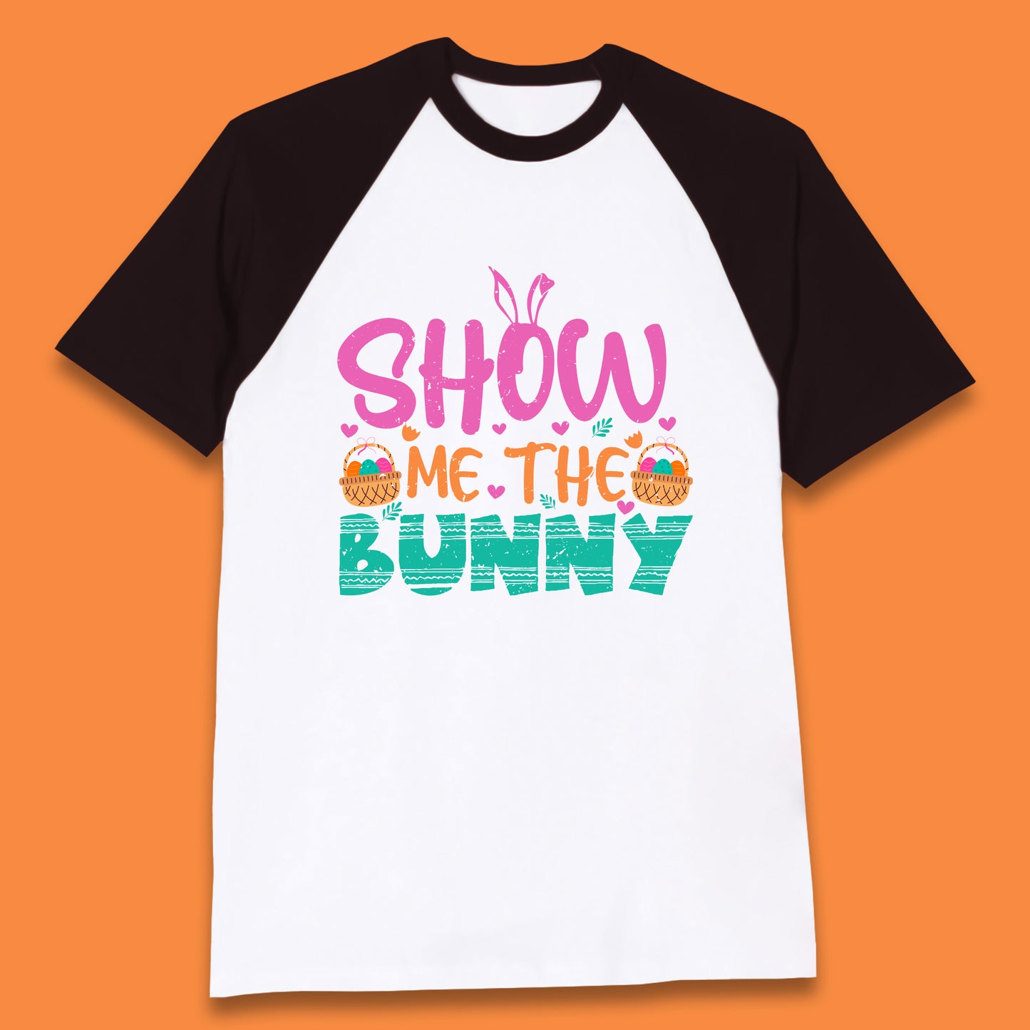 Show Me The Bunny Baseball T-Shirt