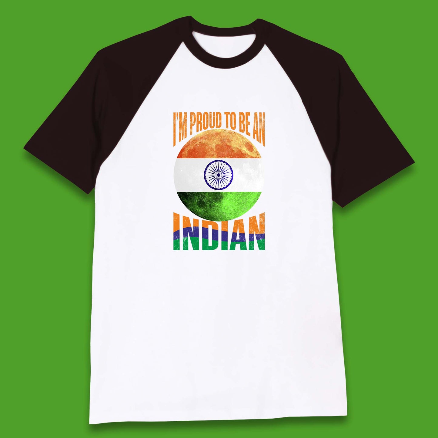 I'm Proud To Be An Indian Chandrayaan-3 Soft Landing To The Moon Baseball T Shirt