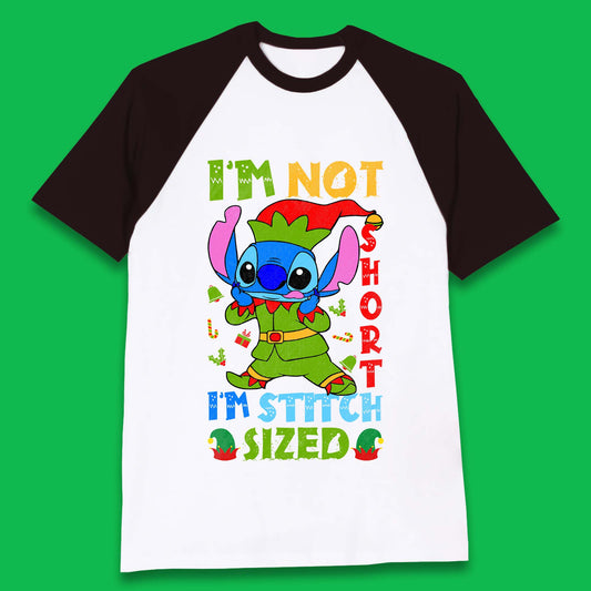 Elf Stitch Christmas Baseball T-Shirt