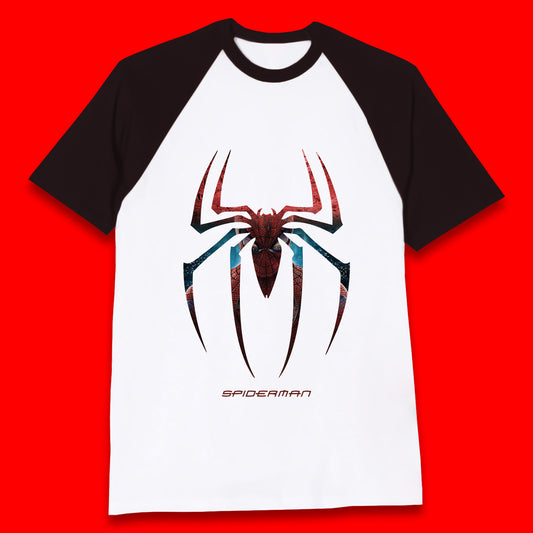 Spiderman Logo Amazing Spider Man Marvel Comics Character Superhero Marvel Avengers Spiderman Baseball T Shirt