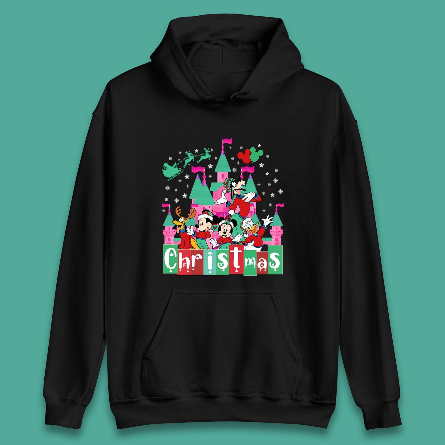 christmas disneyland hoodie