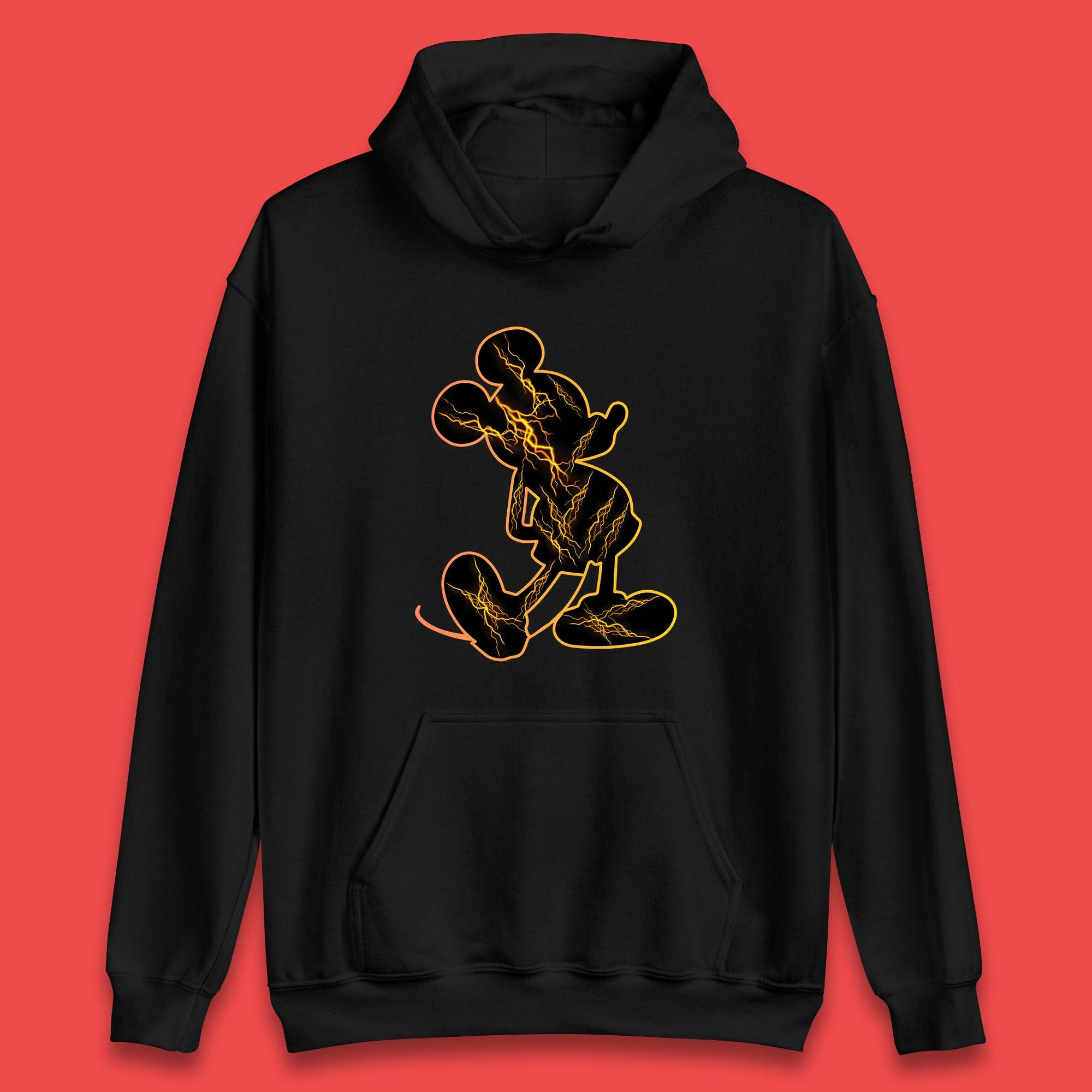 Mickey mouse black on sale hoodie