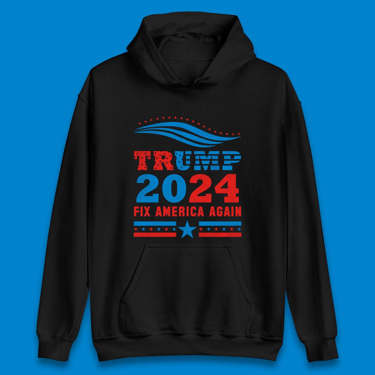 Trump 2024 Fix America Again Unisex Hoodie