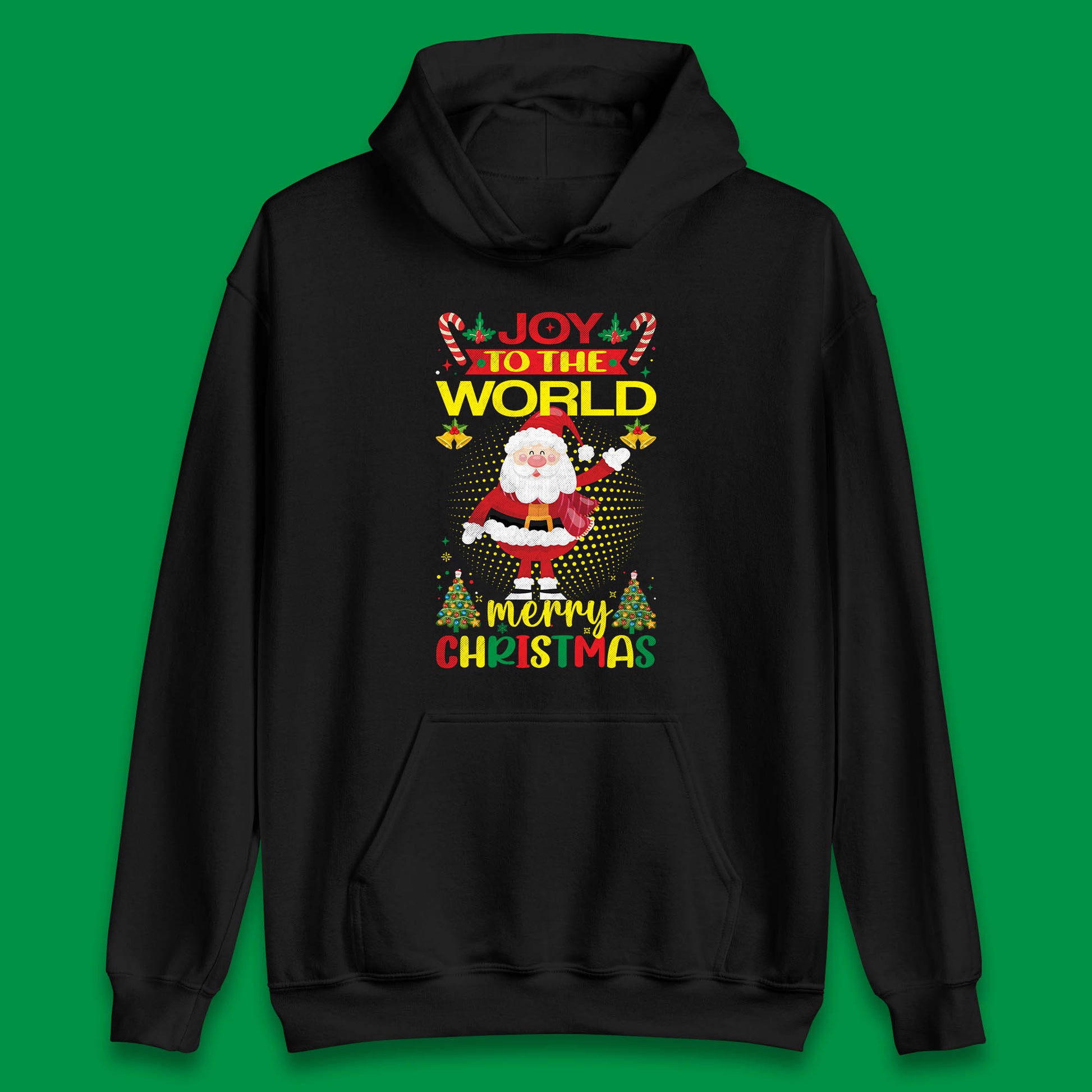 joy to the world christmas hoodie