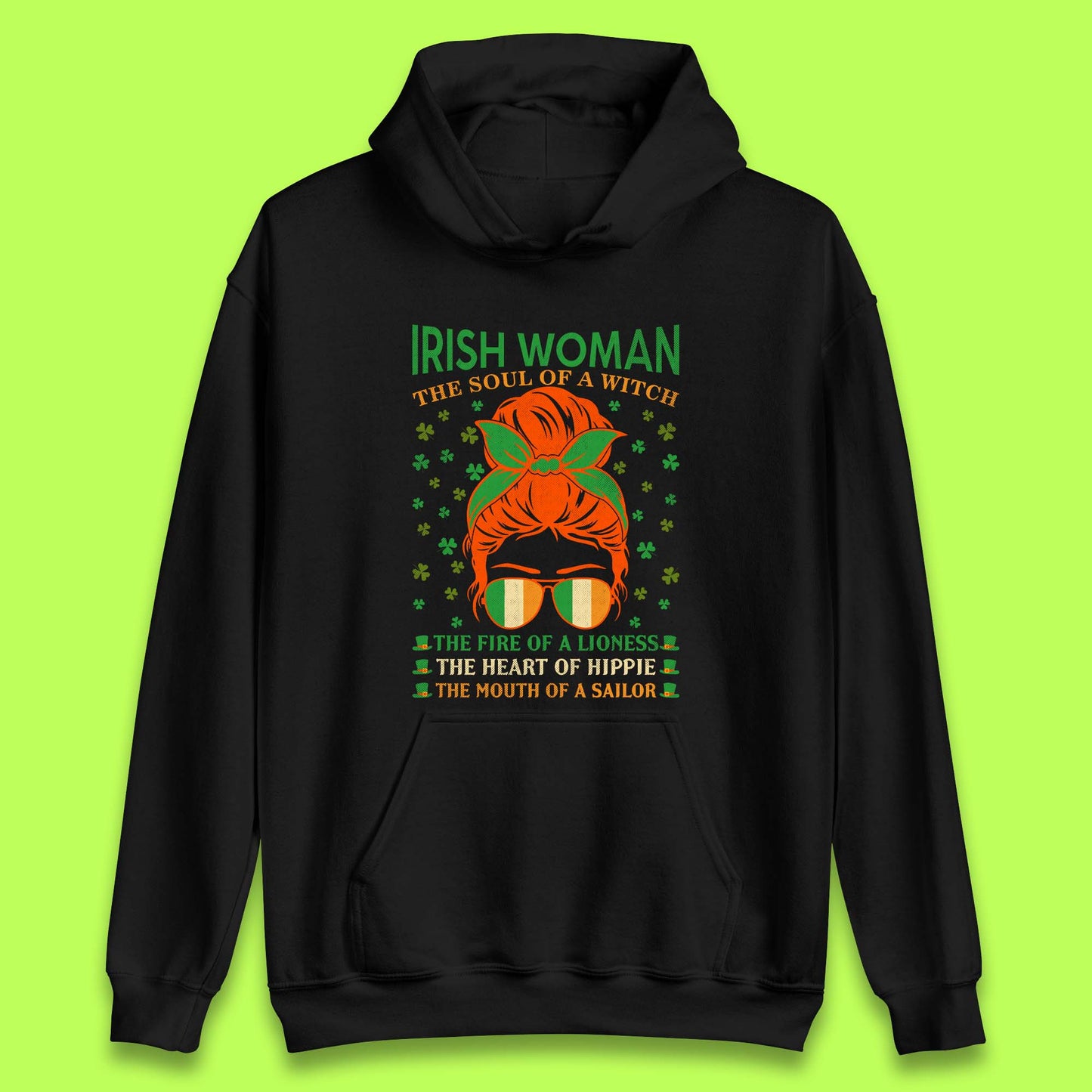 Irish Women The Soul Of A Witch Unisex Hoodie