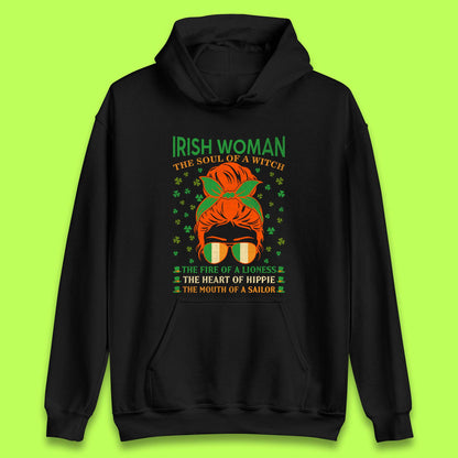 Irish Women The Soul Of A Witch Unisex Hoodie