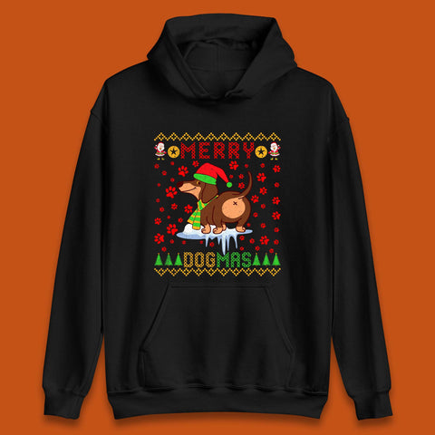 Merry Dogmas Christmas Unisex Hoodie