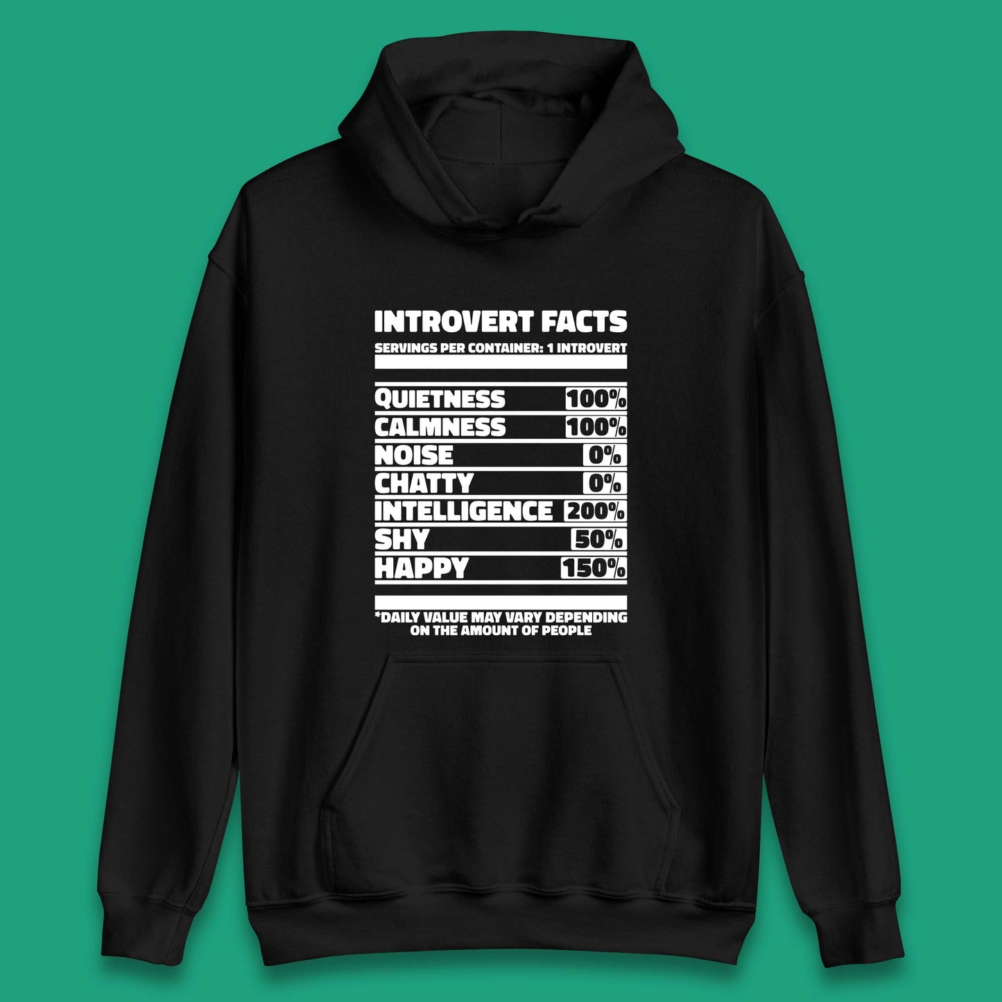 Introvert Facts Unisex Hoodie