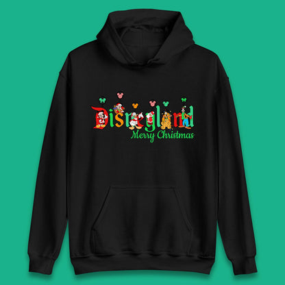 disneyland merry christmas disney mickey and friends hoodie