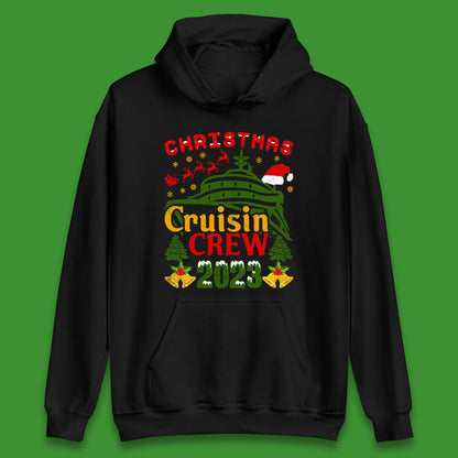 Christmas Cruisin Crew 2023 Xmas Cruise Vacation Cruising Squad Unisex Hoodie