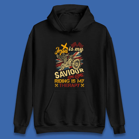 Riding Is My Therapy Unisex Hoodie