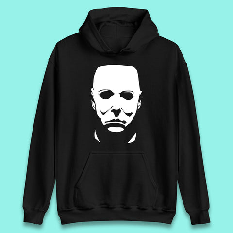 Michael Myers Face Mask Halloween Michael Myers Horror Movie Character Unisex Hoodie