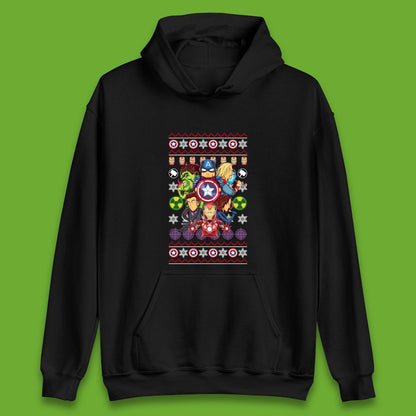 Christmas Avengers Superheroes Unisex Hoodie