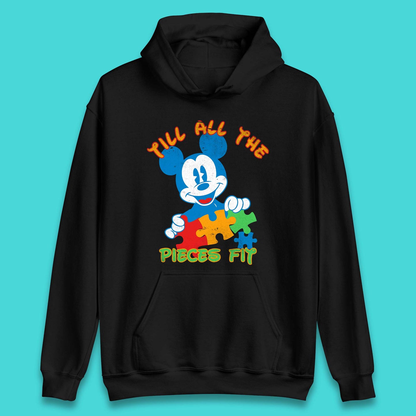 Autism Mickey Mouse Unisex Hoodie