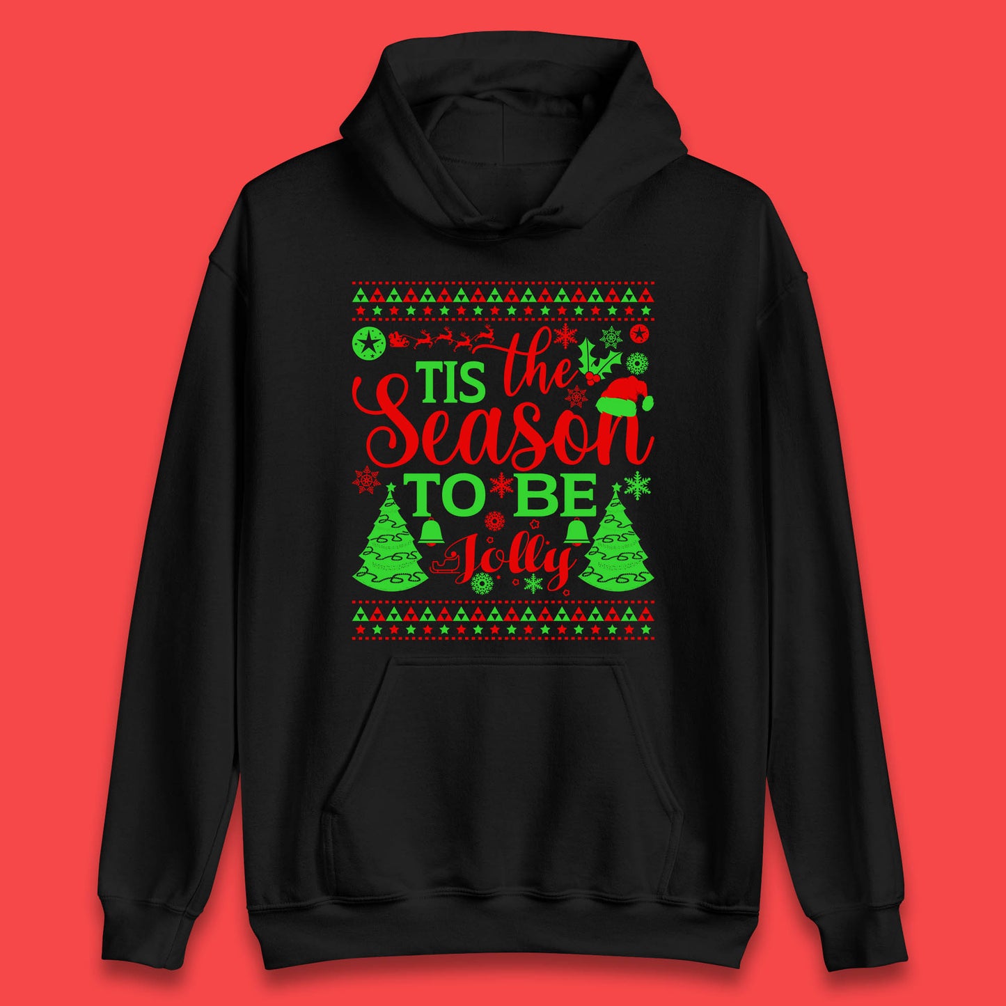 tis the season to be jolly hoodie