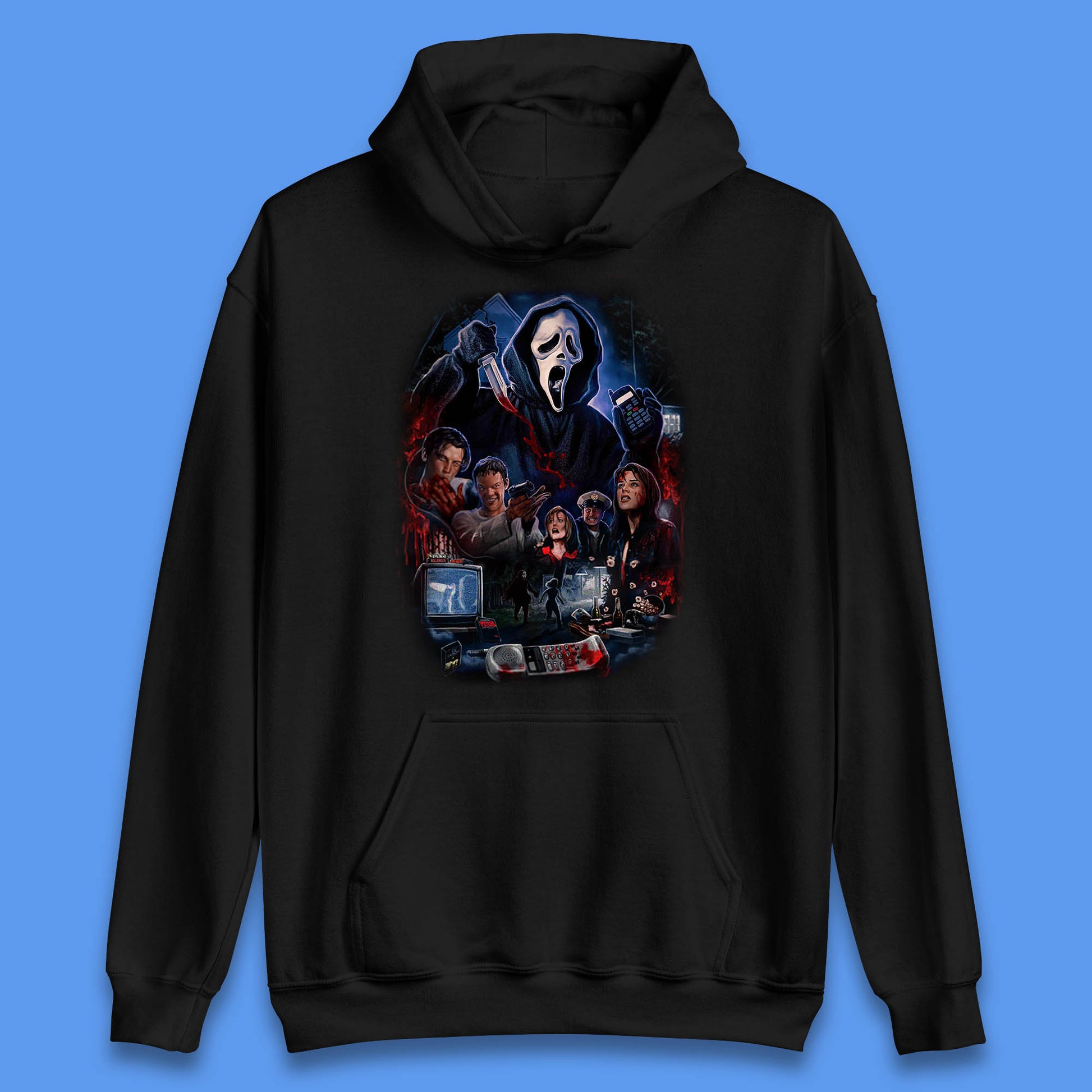 Scream Movie Poster Horror Hoodie