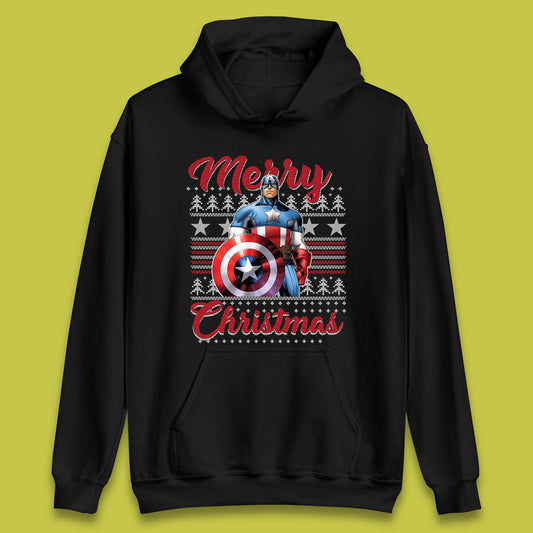 Captain America Christmas Unisex Hoodie