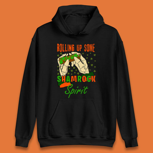 Rolling Up Some Shamrock Spirit Unisex Hoodie