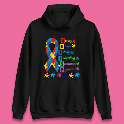 Autism Always Unique Unisex Hoodie