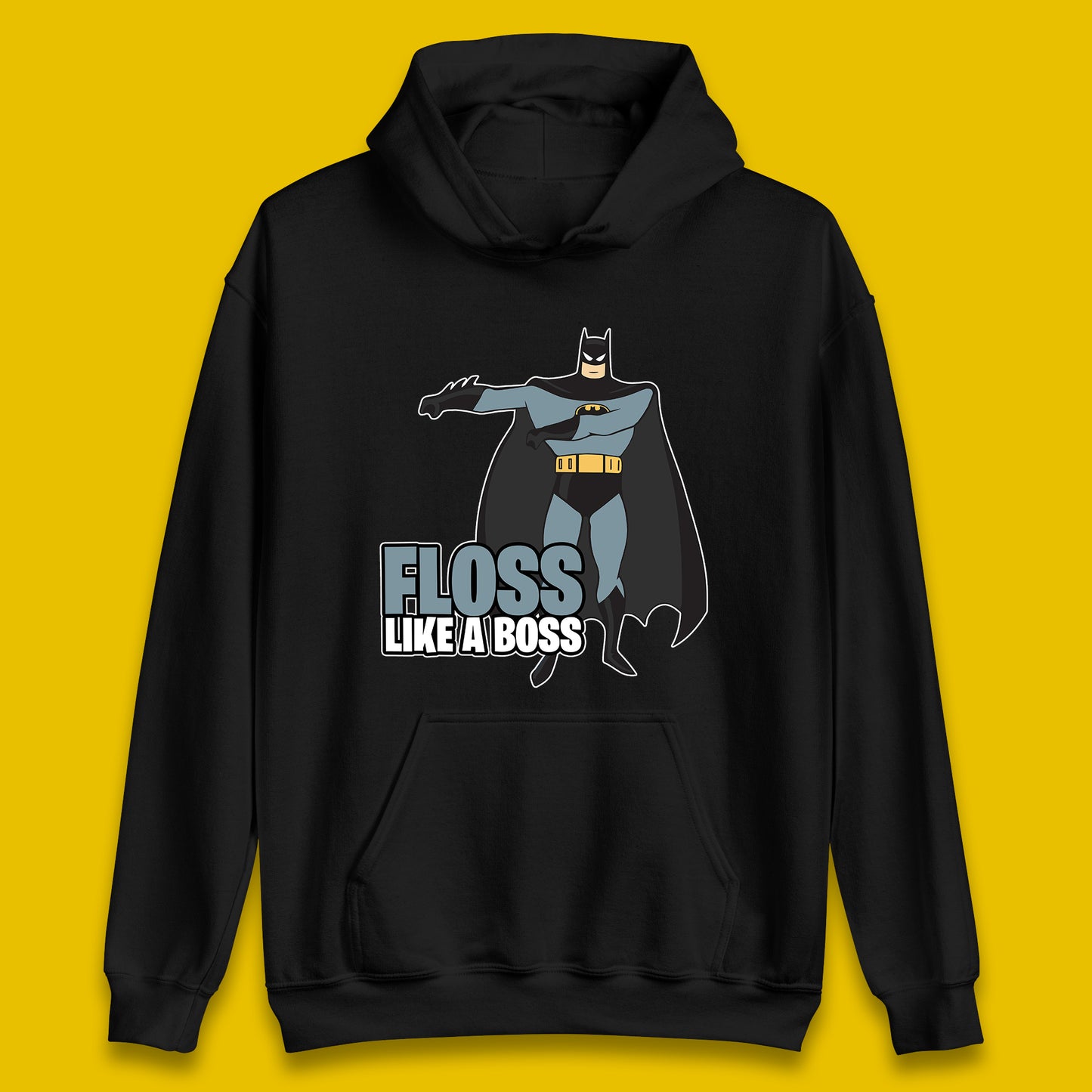 Batman Floss Like A Boss DC Comics Action Adventure Superheros Movie Character Unisex Hoodie