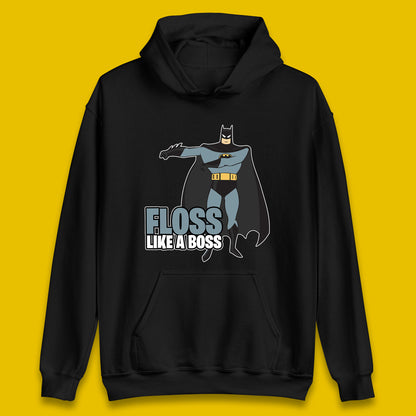 Batman Floss Like A Boss DC Comics Action Adventure Superheros Movie Character Unisex Hoodie