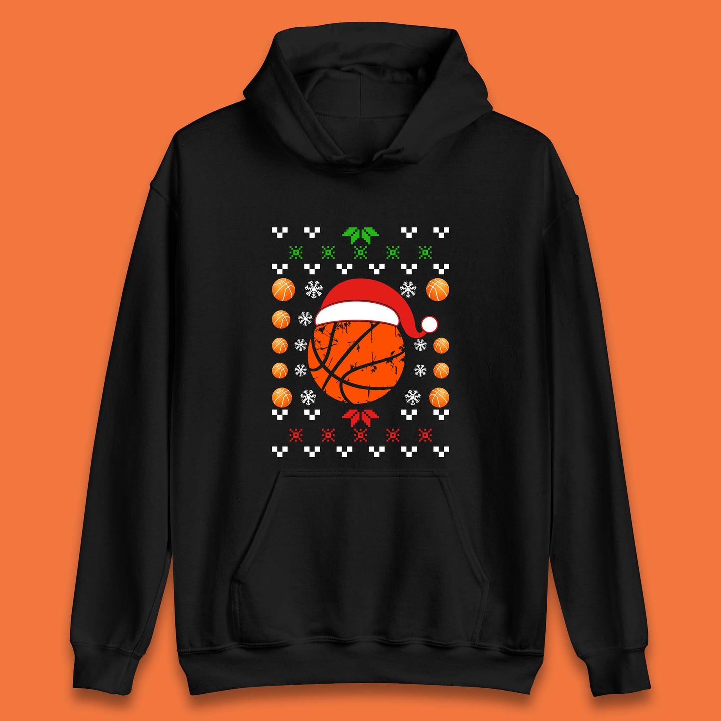 Basketball Christmas Unisex Hoodie