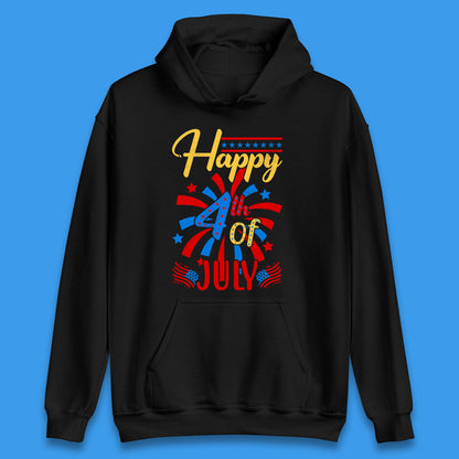 Happy 4th Of July USA Independence Day Celebration Patriotic Unisex Hoodie