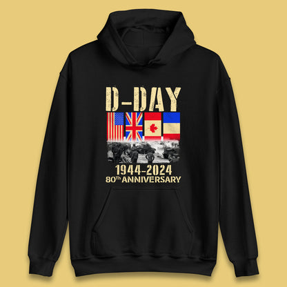 D-Day 80th Anniversary Unisex Hoodie