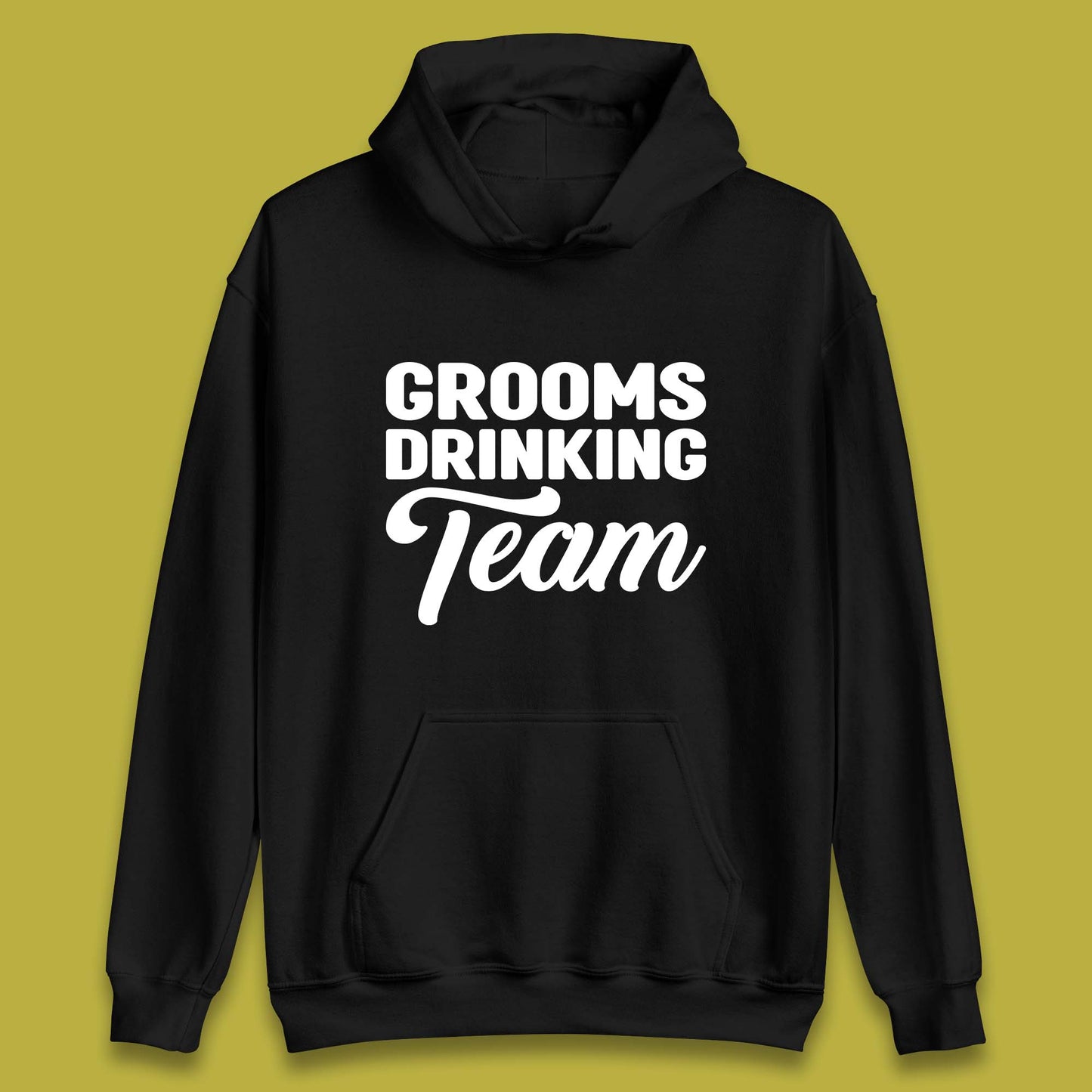 Groom Drinking Team Funny Bachelor Party Wedding Drinking Team Unisex Hoodie