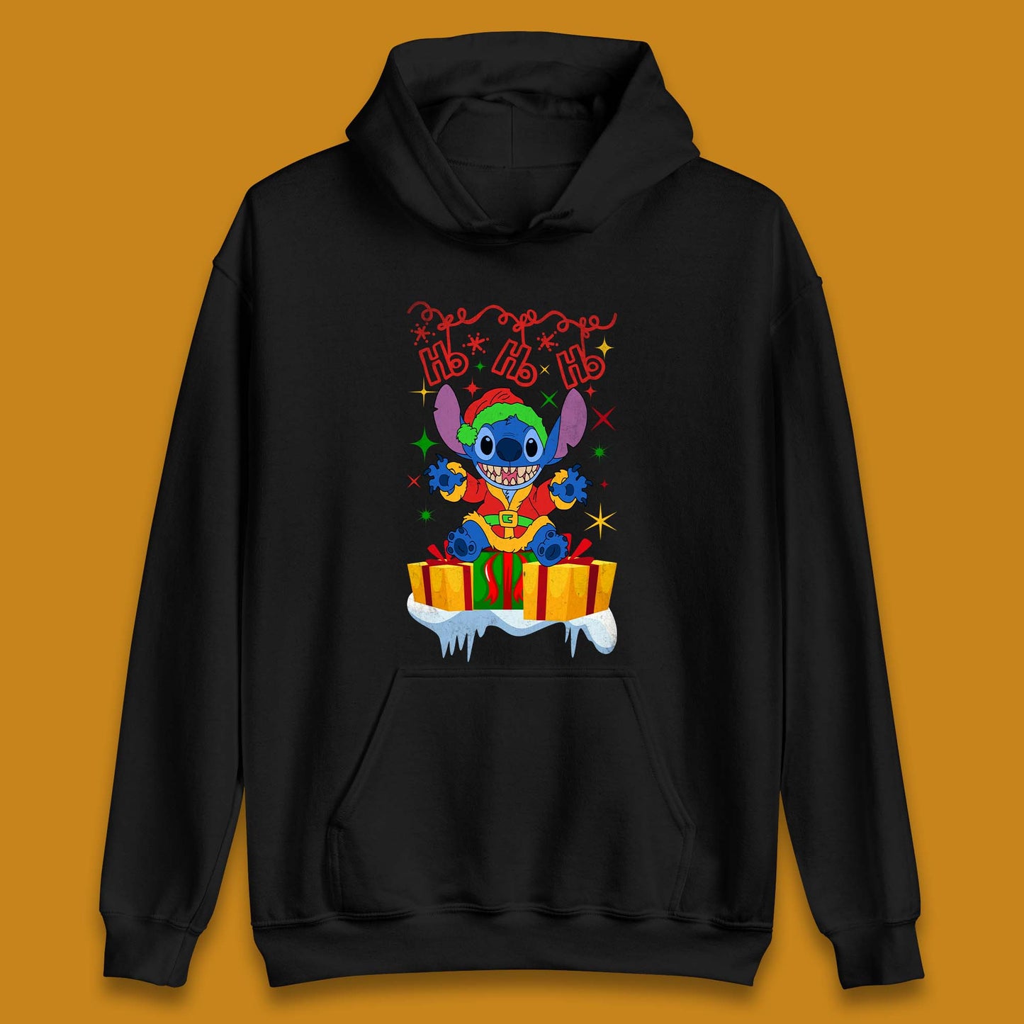 Elf Stitch Christmas Unisex Hoodie