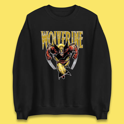 Wolverine Comic book character Marvel Comics Vintage Marvel Wolverine Unisex Sweatshirt