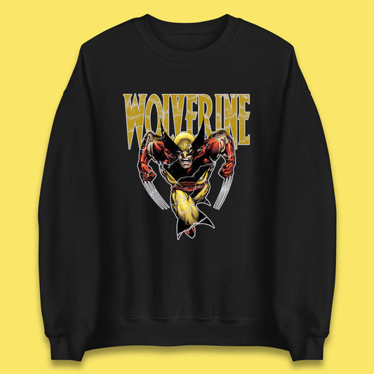 Wolverine Comic book character Marvel Comics Vintage Marvel Wolverine Unisex Sweatshirt