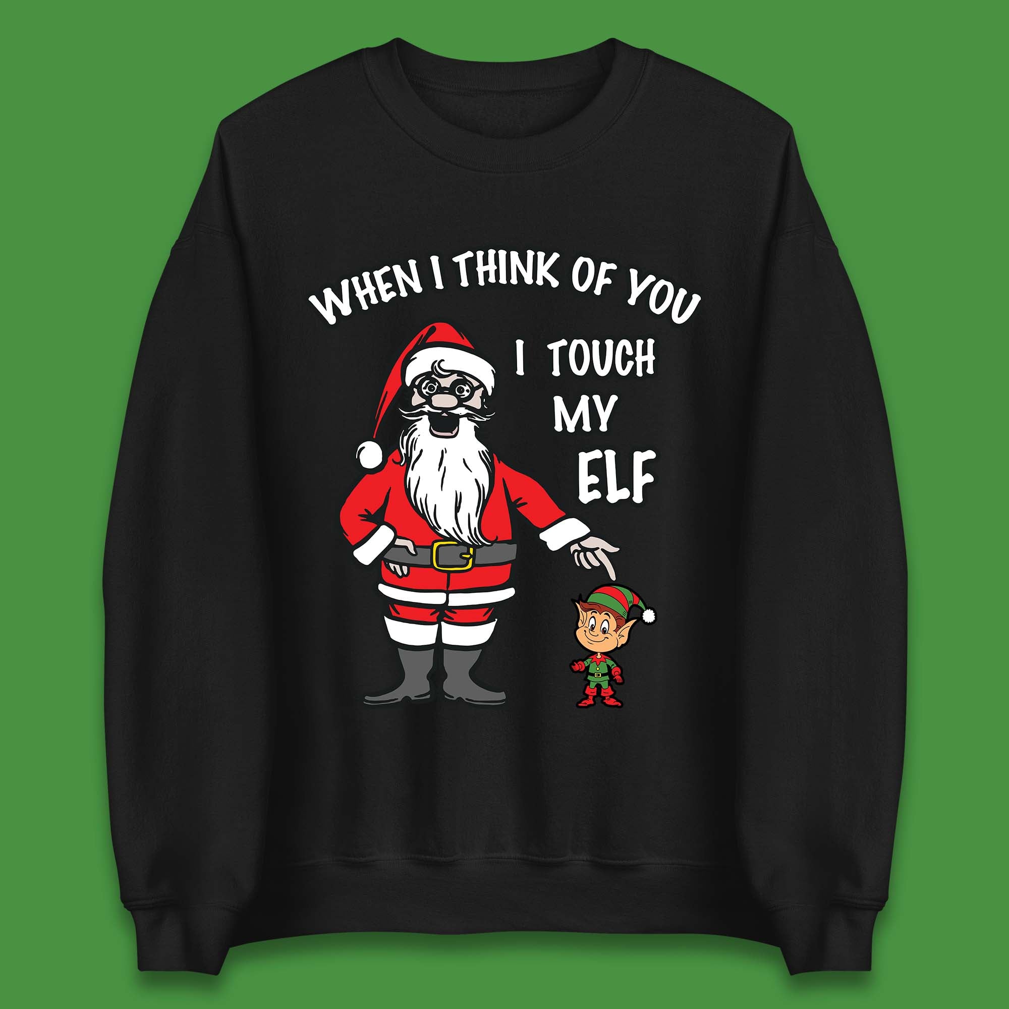 Cheeky Rude Funny Christmas Unisex Sweatshirt – Spoofytees