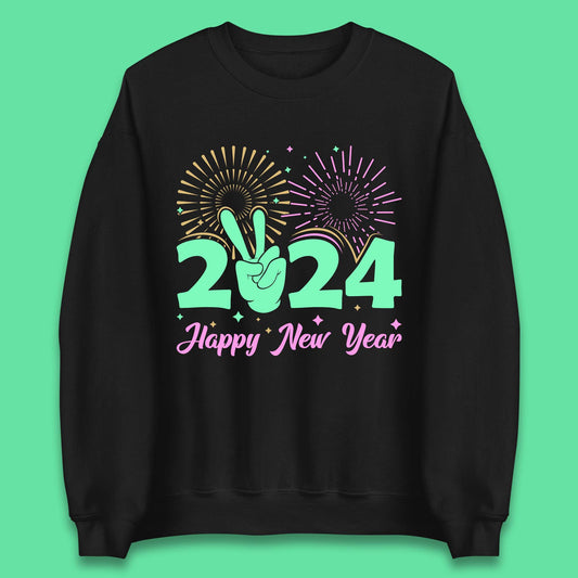 2024 2024 Happy New Year Celebrations Unisex Sweatshirt