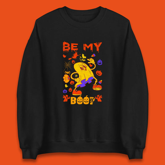 Bee My Boo Happy Halloween Boo Ghost Matching Costume Horror Scary Unisex Sweatshirt