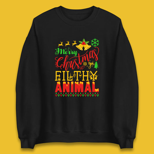 Merry Christmas Ya Filthy Animal Jumper