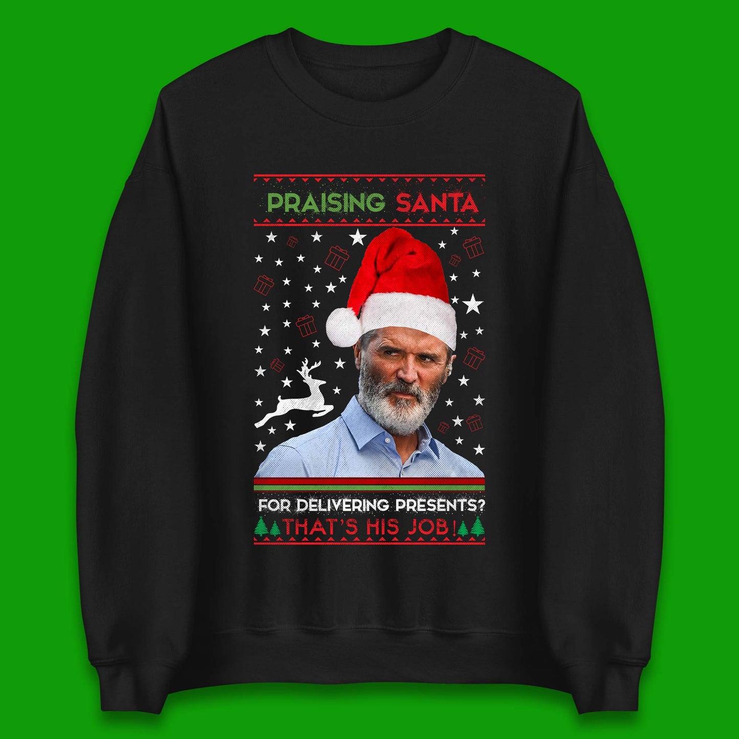 roy keane christmas jumper