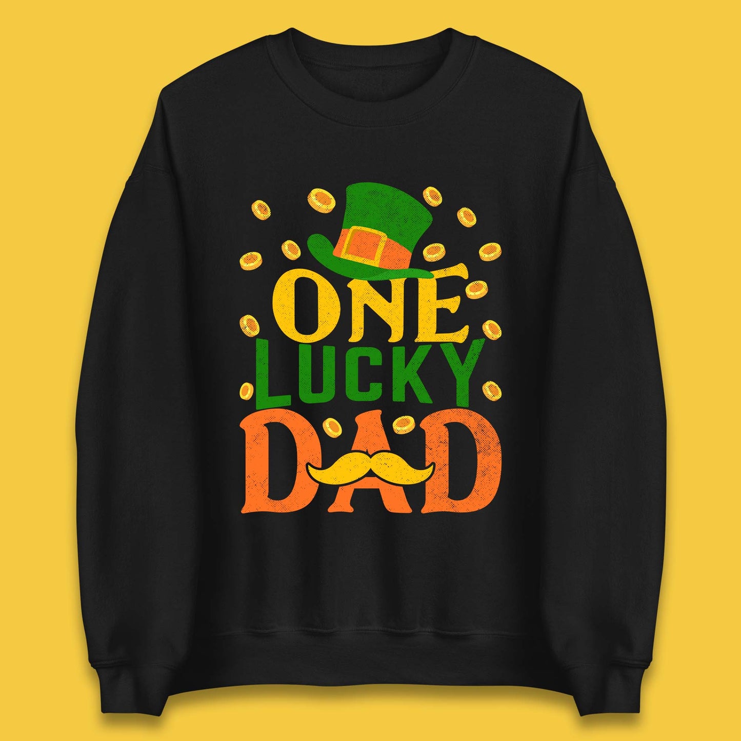 One Lucky Dad Patrick's Day Unisex Sweatshirt