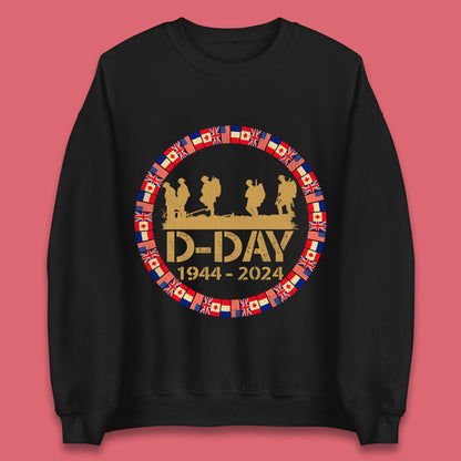 D-Day 1944-2024 Unisex Sweatshirt