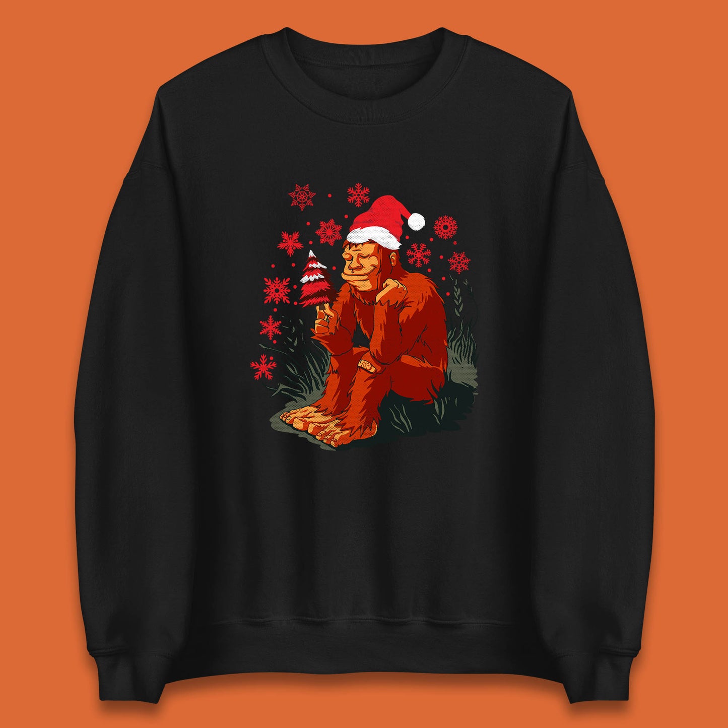 bigfoot christmas sweater