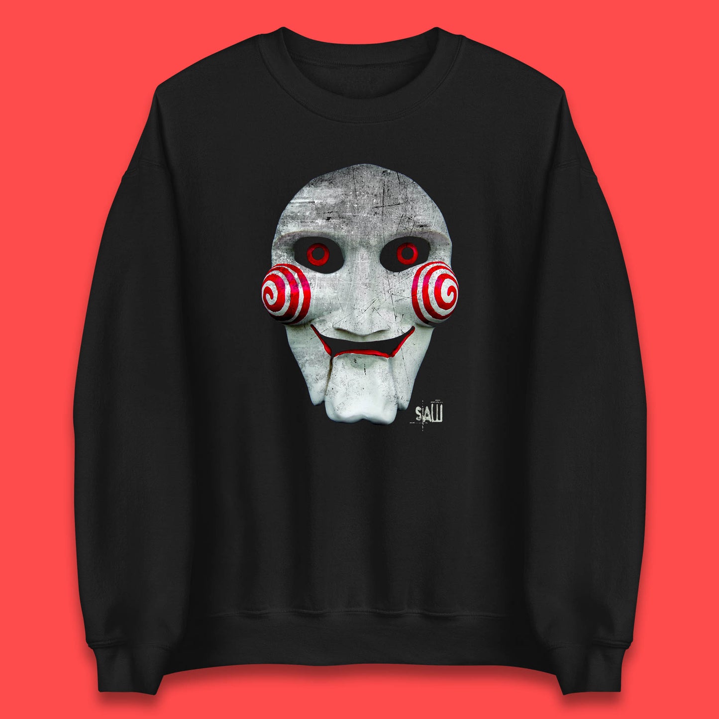 Vintage Saw Jigsaw Halloween Horror Movie Character Halloween Killer Unisex Sweatshirt